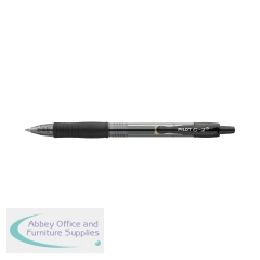 Pilot G-2 Plus Begreen Gel Ink Rollerball Pen Fine Tip Black (Pack of 12) BOX35012694684