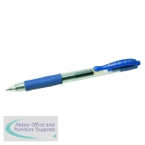 Pilot G205 Gel Ink Retractable Rollerball Pen Fine Blue (12 Pack) 040101203