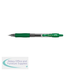 Pilot G-207 Gel Ink Rollerball Pen Medium Green (Pack of 12) BOX35012166549