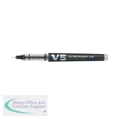 Pilot V5 Cartridge Rollerball Pen Fine Line Black (10 Pack) 4902505442780