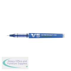 Pilot Hi-Tecpoint V5 Cartridge Rollerball Pen Fine Line Blue (Pack of 10) 4902505442803