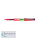 Pilot Greenball Begreen Rollerball Pen Medium Line Red (10 Pack) 4902505345241