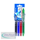 Pilot FriXion Set2Go Rollerball Click Assorted (4 Pack) 3131910546801