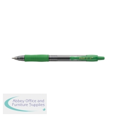 Pilot G-2 Plus Begreen Gel Ink Rollerball Medium Green (Pack of 12) PUJ166549