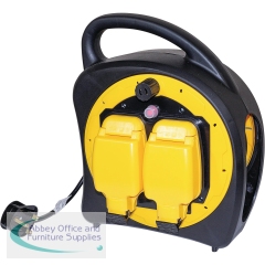 2 Socket 13A Weatherproof Cable Reel 25m E250EL