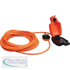 IP54 1 Socket Weatherproof Extension Lead 10m E250EM