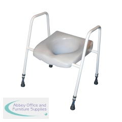 Aidapt President Raised Toilet Seat and Frame VR219