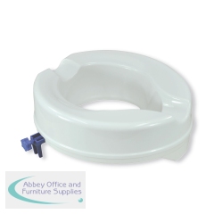 Aidapt Senator Plastic Raised Toilet Seat VR223