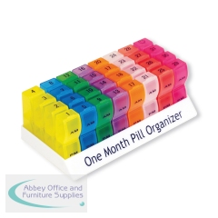 Aidapt Colourful One Month Pill Organiser VM931AC