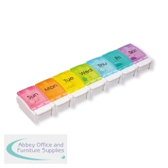 Aidapt Push Button Weekly Pill Dispenser VM930AC