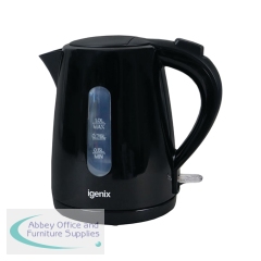 Igenix Cordless Jug Kettle 1L Black IGK11022B