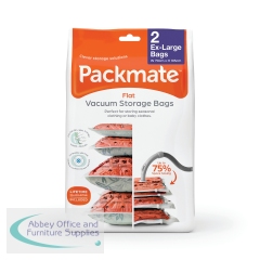 Packmate Flat Vacuum Bag Set Extra Large (Pack of 2) C40264-GRE