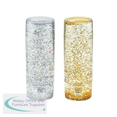 Shake and Shine Light Up Glitter Tub Gold/Silver Battery Operated (Pack of 2) SGSGS