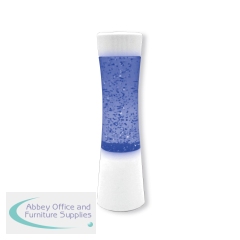 Miniature Shake and Shine LED Glitter Lamp White Base Battery Operated SGLL