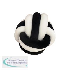 Compact Cuddle Ball 250mm Diameter Black/White CUDWB