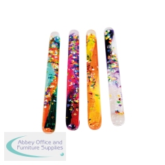 Mini Glitter Tube Sensory Wands Assorted 120mm (Pack of 4) SMGT4