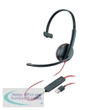 PLR16018 - Plantronics Blackwire Monaural C3215 USB-A 209746-201