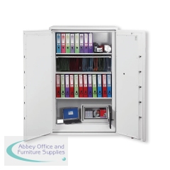 Phoenix Fire Commander Safe Size 4 Electronic Lock 626 Litres White FS1914E