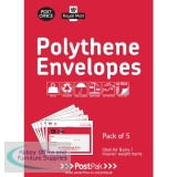 Polythene Envelopes Assorted Sizes 101-3558