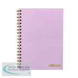 Pukka Pads Carpe Diem Wirebound Hardback Notebook Pink B5 9376-CD
