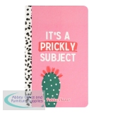 Pukka Planet Soft Cover Notebook Its a Prickly Subject 9764-SPP