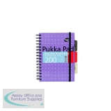 Pukka Pad Executive Ruled Wirebound Project Book A5 (3 Pack) 6336-MET
