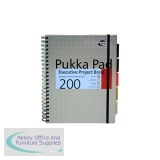 Pukka Pad Executive Ruled Wirebound Project Book A4 (3 Pack) 6970-MET