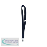 Announce Textile Necklace Black (10 Pack) PV00670