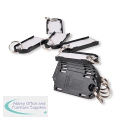 Pavo Magnettag Magnetic Key Fobs Black (Pack of 10) DF70101