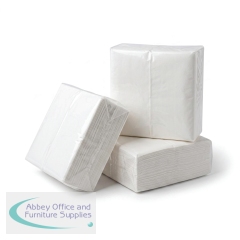 Airlaid 8-Fold Dinner Napkin 40cm White (Pack of 500) 4250