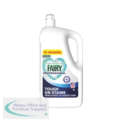 Fairy Professional Non Bio Laundry Liquid 111 Washes 4.995L (Pack of 2) C012694