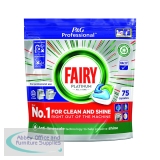 Fairy Platinum Original Dishwasher Capsules (Pack of 75) 8001090215512