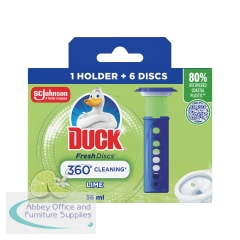 Duck Fresh Toilet Disc Starter Pack Lime (Pack of 5) C011173