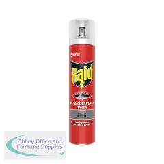 Raid Ant and Cockroach Killer Aerosol 300ml (Pack of 6) 97734