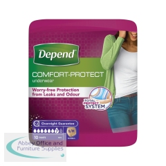 Depend Comfort Protect Pants S/M (Pack of 10) C011376