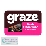 Graze Dark Chocolate Cherry Tart Punnet 53g (Pack of 9) 1530