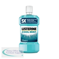 Listerine Mouthwash Cool Mint 250ml (Pack of 6) 31192