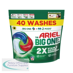 Ariel Big One Laundry Pods Original x40 Pods (Pack of 2) C012470