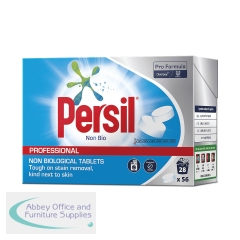 Persil Professional Non Bio Tablets 56 Tablets (Pack of 3) 101106093