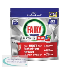 Fairy Professional Platinum+ Auto Original Dish Washing Capsules x92 (Pack of 2) C010416