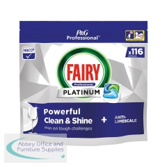 Fairy Professional Platinum Dishwasher Capsules x116 Original (Pack of 2) PGP243/T1838