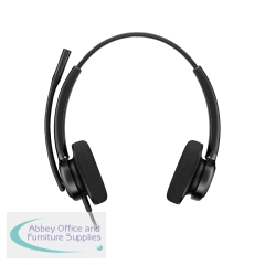 Poly Mission 425 Classic USB Stereo Wired Headset C01B3AA