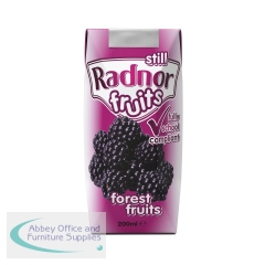 Radnor Fruits Forest Fruits Tetra Pack 200ml (Pack of 24) T-RF20STFF/24