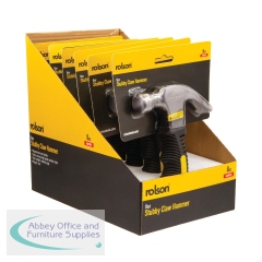 Rolson Stubby Claw Hammer 8oz (Pack of 6) 10019