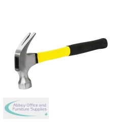 Rolson Fibreglass Shaft Claw Hammer 16oz (Pack of 6) 10372