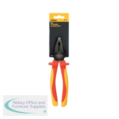 Rolson VDE Insulated Combination Pliers 200mm (Pack of 6) 21071