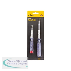 Rolson 2 Piece Mains Tester (Pack of 8) 28110