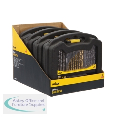 Rolson 38 Piece Drill and Bit Set (Pack of 4) 48440
