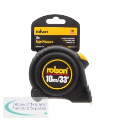 Rolson Tape Measure 10m (Pack of 6) 50569