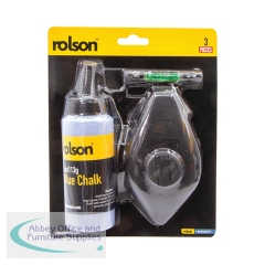 Rolson 3 Piece Chalk Line Set (Pack of 12) 52537
